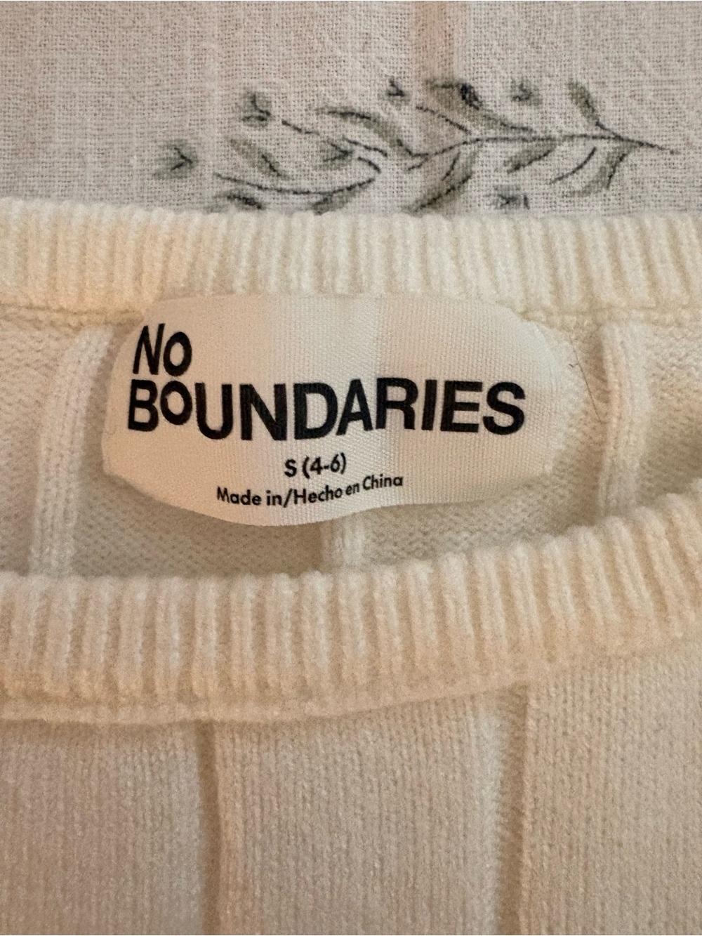 Cream Ribbed Soft Knit Pullover - Picture 3 of 3